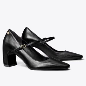 Tory Burch Banana Leather Mary Jane Pumps NWT